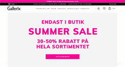 Desktop Screenshot of gallerix.se